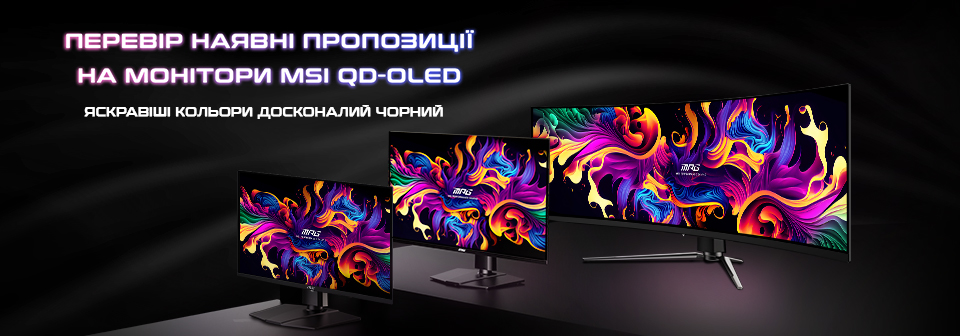 MSI QD-OLED Monitors